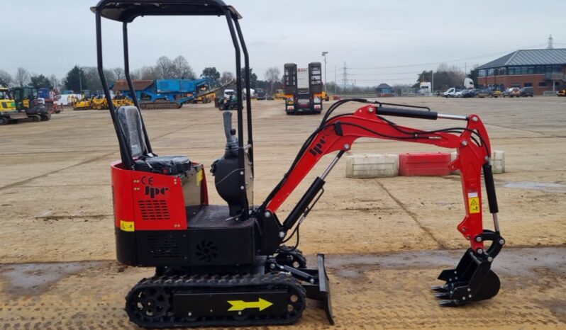 Unused 2024 JPC HT12 Micro Excavators For Auction: Leeds – 22nd, 23rd, 24th & 25th January 25 @ 8:00am full