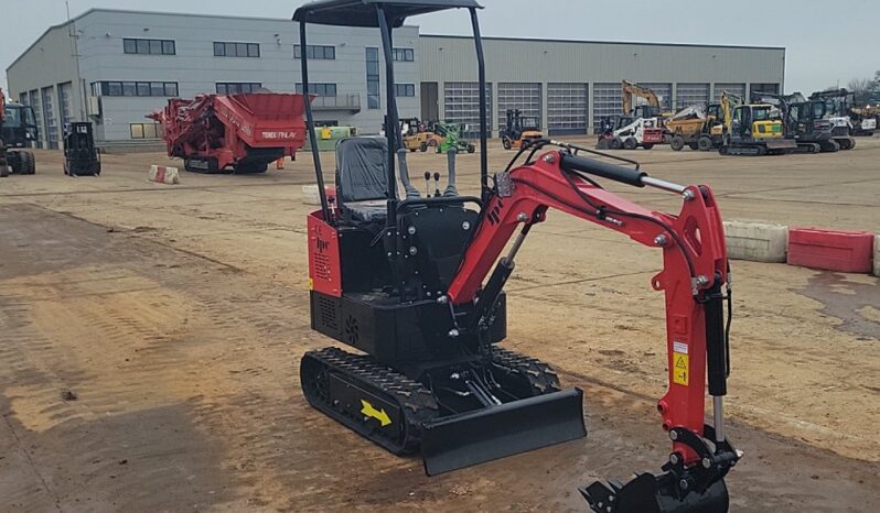 Unused 2024 JPC HT12 Micro Excavators For Auction: Leeds – 22nd, 23rd, 24th & 25th January 25 @ 8:00am full