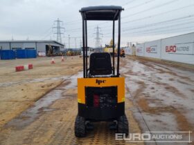 Unused 2024 JPC HT12 Micro Excavators For Auction: Leeds – 22nd, 23rd, 24th & 25th January 25 @ 8:00am full