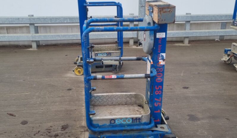 2013 Power Towers Pecolift Manlifts For Auction: Leeds – 22nd, 23rd, 24th & 25th January 25 @ 8:00am full