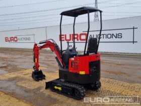 Unused 2024 JPC HT12 Micro Excavators For Auction: Leeds – 22nd, 23rd, 24th & 25th January 25 @ 8:00am full