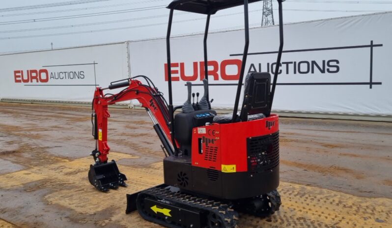 Unused 2024 JPC HT12 Micro Excavators For Auction: Leeds – 22nd, 23rd, 24th & 25th January 25 @ 8:00am full