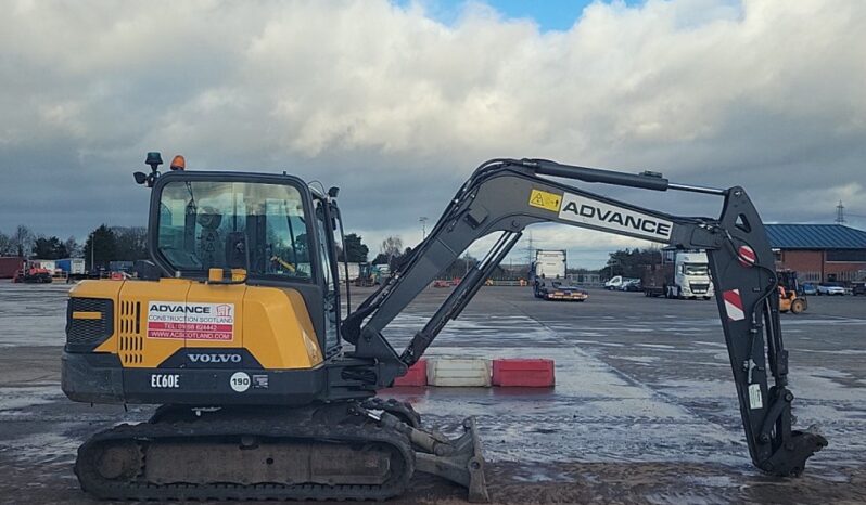 2020 Volvo EC60E 6 Ton+ Excavators For Auction: Leeds – 22nd, 23rd, 24th & 25th January 25 @ 8:00am full