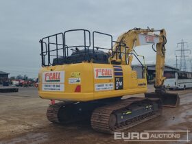 2022 Komatsu PC210LC-11E0 20 Ton+ Excavators For Auction: Leeds – 22nd, 23rd, 24th & 25th January 25 @ 8:00am full