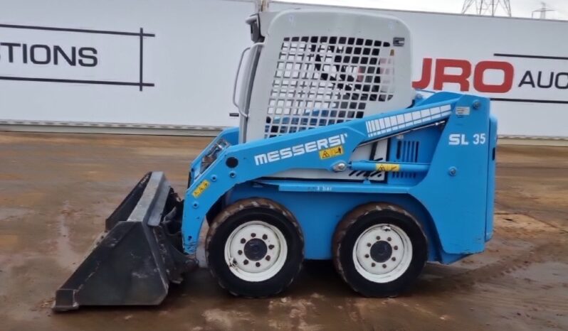 2019 Messersi SL35 Skidsteer Loaders For Auction: Leeds – 22nd, 23rd, 24th & 25th January 25 @ 8:00am full