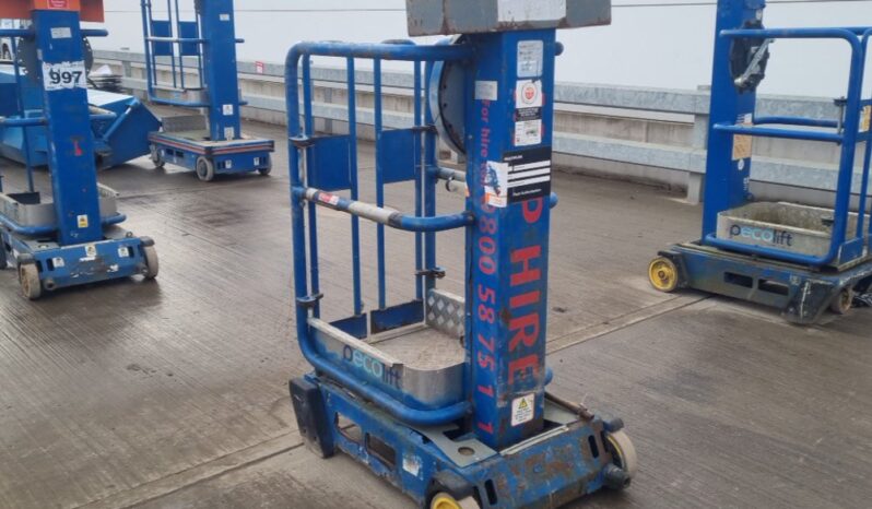 2013 Power Towers Pecolift Manlifts For Auction: Leeds – 22nd, 23rd, 24th & 25th January 25 @ 8:00am full