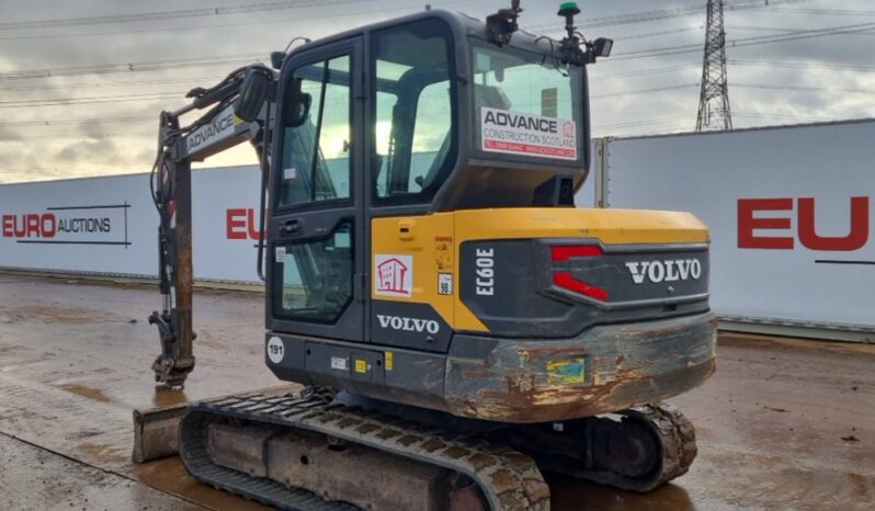 2020 Volvo EC60E 6 Ton+ Excavators For Auction: Leeds – 22nd, 23rd, 24th & 25th January 25 @ 8:00am full