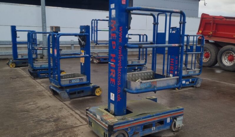 2015 Power Towers Ecolift Manlifts For Auction: Leeds – 22nd, 23rd, 24th & 25th January 25 @ 8:00am full