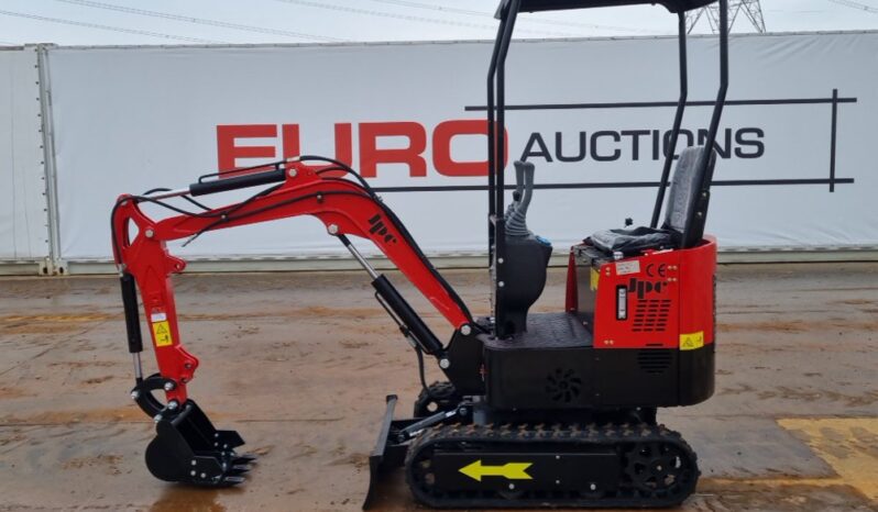 Unused 2024 JPC HT12 Micro Excavators For Auction: Leeds – 22nd, 23rd, 24th & 25th January 25 @ 8:00am full