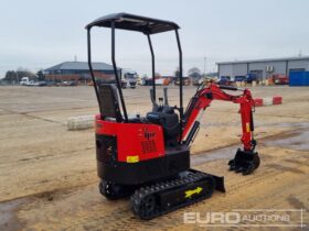 Unused 2024 JPC HT12 Micro Excavators For Auction: Leeds – 22nd, 23rd, 24th & 25th January 25 @ 8:00am full