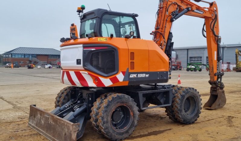 2023 Doosan DX100W-7 Wheeled Excavators For Auction: Leeds – 22nd, 23rd, 24th & 25th January 25 @ 8:00am full