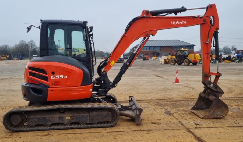 2014 Kubota U55-4 Mini Excavators For Auction: Leeds – 22nd, 23rd, 24th & 25th January 25 @ 8:00am full