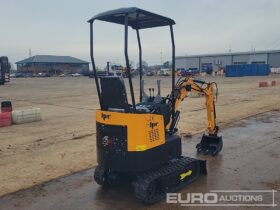 Unused 2024 JPC HT12 Micro Excavators For Auction: Leeds – 22nd, 23rd, 24th & 25th January 25 @ 8:00am full