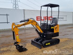 Unused 2024 JPC HT12 Micro Excavators For Auction: Leeds – 22nd, 23rd, 24th & 25th January 25 @ 8:00am