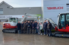 Breens Farm Machinery Win Takeuchi Dealer of the Year 2024