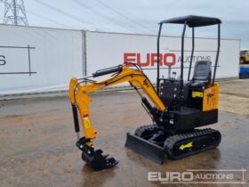 Unused 2024 JPC HT12 Micro Excavators For Auction: Leeds – 22nd, 23rd, 24th & 25th January 25 @ 8:00am