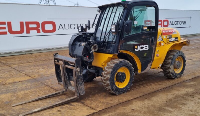 2018 JCB 520-40 Telehandlers For Auction: Leeds – 22nd, 23rd, 24th & 25th January 25 @ 8:00am