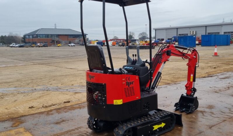 Unused 2024 JPC HT12 Micro Excavators For Auction: Leeds – 22nd, 23rd, 24th & 25th January 25 @ 8:00am full