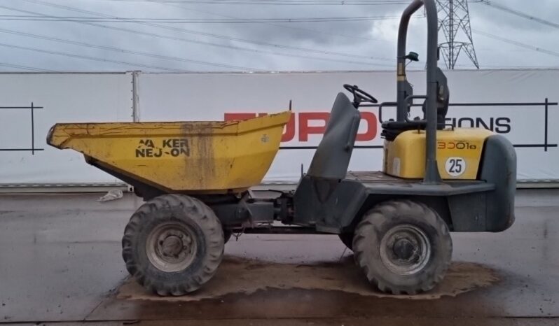 2015 Wacker Neuson D03-05 Site Dumpers For Auction: Leeds – 22nd, 23rd, 24th & 25th January 25 @ 8:00am full