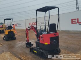 Unused 2024 JPC HT12 Micro Excavators For Auction: Leeds – 22nd, 23rd, 24th & 25th January 25 @ 8:00am full