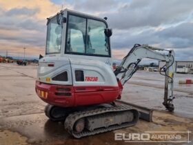 2017 Takeuchi TB230 Mini Excavators For Auction: Leeds – 22nd, 23rd, 24th & 25th January 25 @ 8:00am full