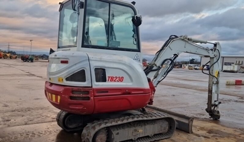 2017 Takeuchi TB230 Mini Excavators For Auction: Leeds – 22nd, 23rd, 24th & 25th January 25 @ 8:00am full