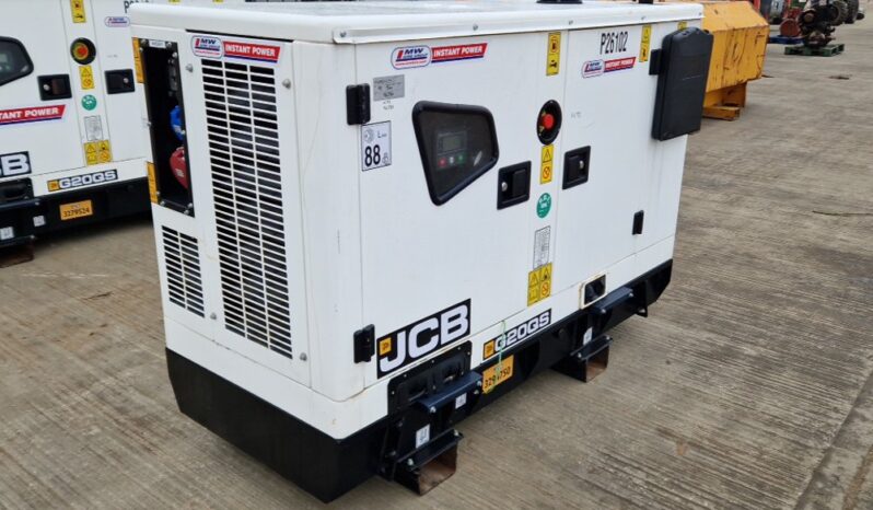 2023 JCB G20QS Generators For Auction: Leeds – 22nd, 23rd, 24th & 25th January 25 @ 8:00am