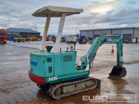 Hanix H15 Mini Excavators For Auction: Leeds – 22nd, 23rd, 24th & 25th January 25 @ 8:00am full