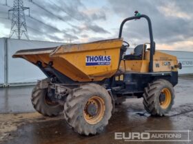 2015 JCB 6TST Site Dumpers For Auction: Leeds – 22nd, 23rd, 24th & 25th January 25 @ 8:00am