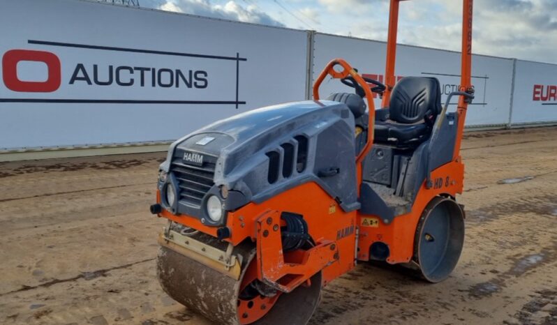 2014 Hamm HD8VV Rollers For Auction: Leeds – 22nd, 23rd, 24th & 25th January 25 @ 8:00am