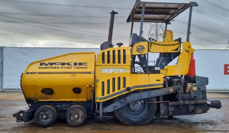 2017 BG Pavers 210 V2550 Asphalt Plants For Auction: Leeds – 22nd, 23rd, 24th & 25th January 25 @ 8:00am full