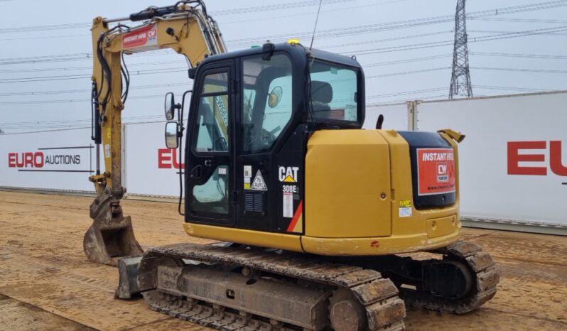 2018 CAT 308E2 CR 6 Ton+ Excavators For Auction: Leeds – 22nd, 23rd, 24th & 25th January 25 @ 8:00am full