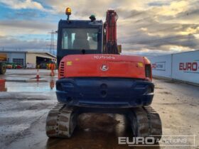 2014 Kubota KX080-4 6 Ton+ Excavators For Auction: Leeds – 22nd, 23rd, 24th & 25th January 25 @ 8:00am full