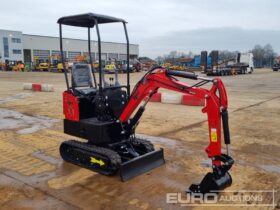 Unused 2024 JPC HT12 Micro Excavators For Auction: Leeds – 22nd, 23rd, 24th & 25th January 25 @ 8:00am full