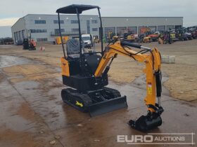 Unused 2024 JPC HT12 Micro Excavators For Auction: Leeds – 22nd, 23rd, 24th & 25th January 25 @ 8:00am full