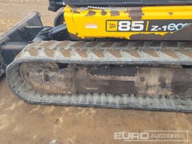 2015 JCB 85Z-1 6 Ton+ Excavators For Auction: Leeds – 22nd, 23rd, 24th & 25th January 25 @ 8:00am full