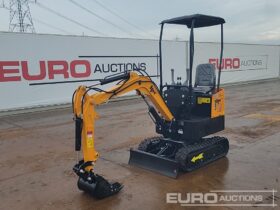 Unused 2024 JPC HT12 Micro Excavators For Auction: Leeds – 22nd, 23rd, 24th & 25th January 25 @ 8:00am