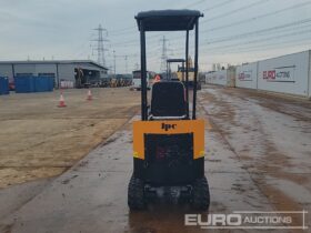 Unused 2024 JPC HT12 Micro Excavators For Auction: Leeds – 22nd, 23rd, 24th & 25th January 25 @ 8:00am full