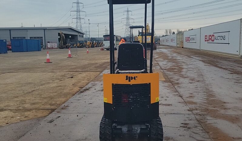 Unused 2024 JPC HT12 Micro Excavators For Auction: Leeds – 22nd, 23rd, 24th & 25th January 25 @ 8:00am full