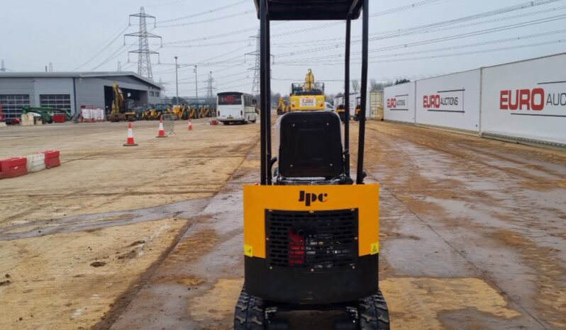 Unused 2024 JPC HT12 Micro Excavators For Auction: Leeds – 22nd, 23rd, 24th & 25th January 25 @ 8:00am full