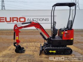 Unused 2024 JPC HT12 Micro Excavators For Auction: Leeds – 22nd, 23rd, 24th & 25th January 25 @ 8:00am full