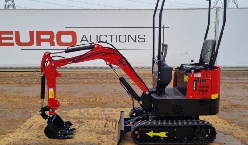 Unused 2024 JPC HT12 Micro Excavators For Auction: Leeds – 22nd, 23rd, 24th & 25th January 25 @ 8:00am full