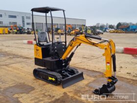 Unused 2024 JPC HT12 Micro Excavators For Auction: Leeds – 22nd, 23rd, 24th & 25th January 25 @ 8:00am full