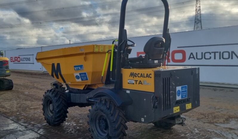 2022 Mecalac TA3SH Site Dumpers For Auction: Leeds – 22nd, 23rd, 24th & 25th January 25 @ 8:00am full