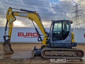 2018 Wacker Neuson EZ80 6 Ton+ Excavators For Auction: Leeds – 22nd, 23rd, 24th & 25th January 25 @ 8:00am full