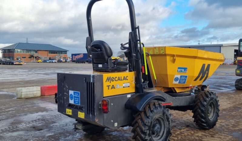 2022 Mecalac TA3SH Site Dumpers For Auction: Leeds – 22nd, 23rd, 24th & 25th January 25 @ 8:00am full