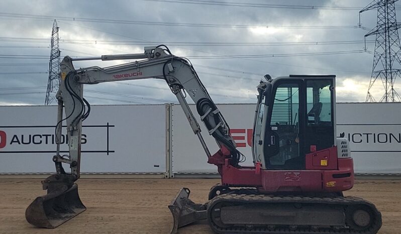 2017 Takeuchi TB280FR 6 Ton+ Excavators For Auction: Leeds – 22nd, 23rd, 24th & 25th January 25 @ 8:00am full