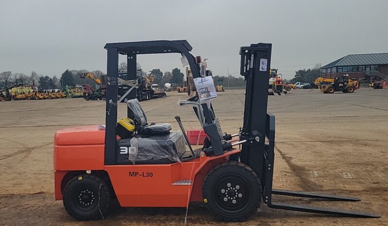 Unused 2024 Machpro MP-L30 Forklifts For Auction: Leeds – 22nd, 23rd, 24th & 25th January 25 @ 8:00am full