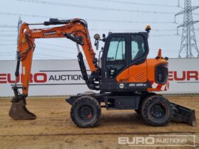 2023 Doosan DX100W-7 Wheeled Excavators For Auction: Leeds – 22nd, 23rd, 24th & 25th January 25 @ 8:00am full