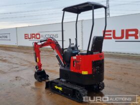 Unused 2024 JPC HT12 Micro Excavators For Auction: Leeds – 22nd, 23rd, 24th & 25th January 25 @ 8:00am full